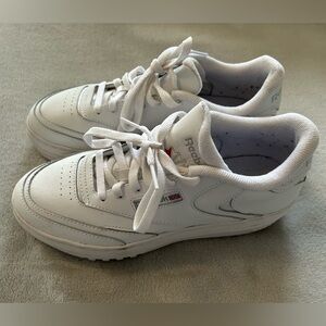 Reebok Womens Barbie Club C Extra Sneakers Size 9